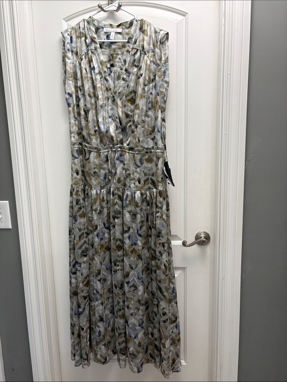 NWT White House Black Market XL Maxi Dress